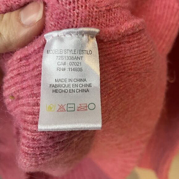 Anthropologie‎ Womens Sweater Size XS Pink - Picture 5 of 7